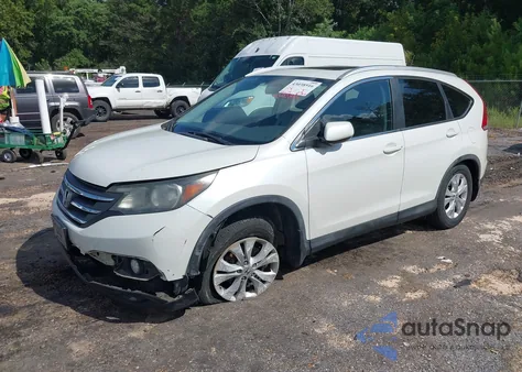 2013 Honda Cr-V Ex-L из США, поврежденный, VIN 5J6RM3H72DL006444
